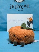 BNWT 100% Genuine Jellycat Small Amuseable Clementine