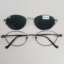 Smart Clip 224 EYEGLASS FRAME  49 20 145 Clip On Polarized