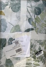 Pottery Barn Botanical Garden Organic Percale Duvet Cover - Full/Queen - New