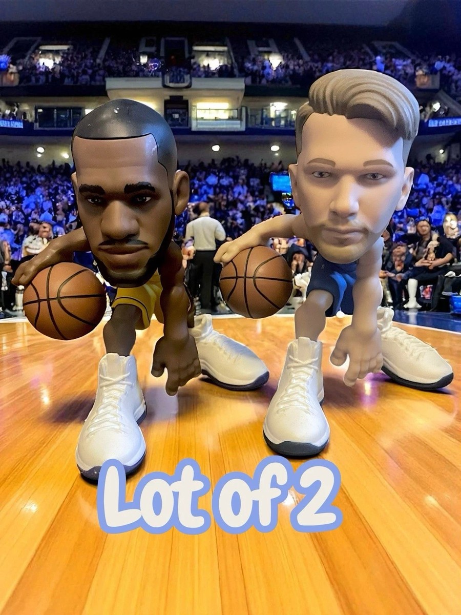 NBA Vinyl Collectible Figures – LeBron James Lakers #23 & Luka