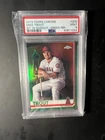 2019 Topps Chrome Mike Trout #200 Sit In Dugout Green Refractor PSA 9 /99 SSP SP