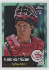 2022 Chrome Platinum Anniversary Aqua Lava Refractor /299 Mark Kolozsvary 12qz