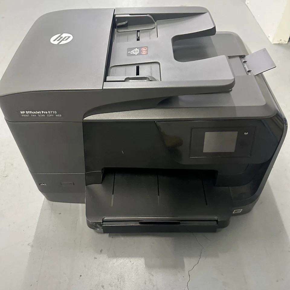 HP Officejet Pro 8710 All-in-One WLAN Drucker - Schwarz