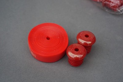 NOS CO Union Vintage Handlebar Tape Benotto Cello Style Celocinta RED 1x