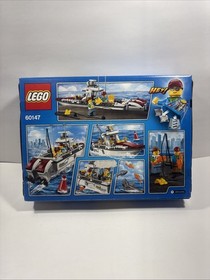 LEGO City 60147 (Retired) Fishing Boat Brand New Sealed. Box has some damage