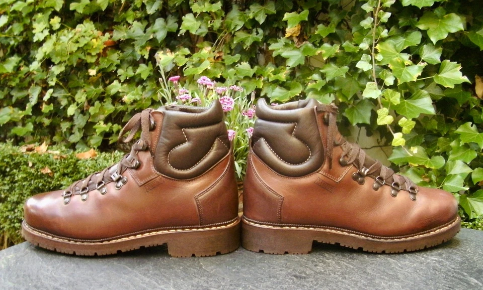 MEINDL 🇩🇪 Trekking-/Bergstiefel Gr.42 Leder braun Lederfutter 1x getr. NP:269€ - Bild 2 von 4