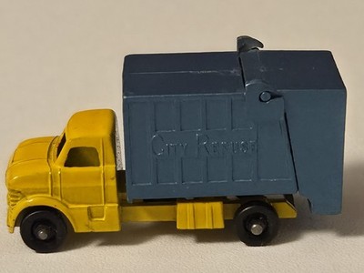 VINTAGE LONE STAR TUFF TOTS CITY MÜLLWAGEN HERVORRAGENDES DRUCKGUSSMODELL  