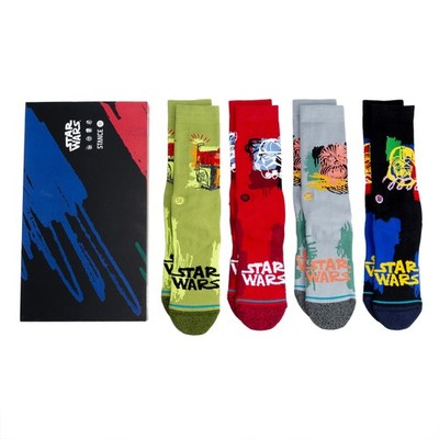 STANCE x STAR WARS SW Buffed Box Set Crew Socks Small = Men 3-5.5  & Women 5-7.5