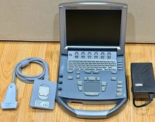 SonoSite M-TURBO PORTABLE ULTRASOUND w/ MINI DOCK & HFL 38X TRANSDUCER 2015