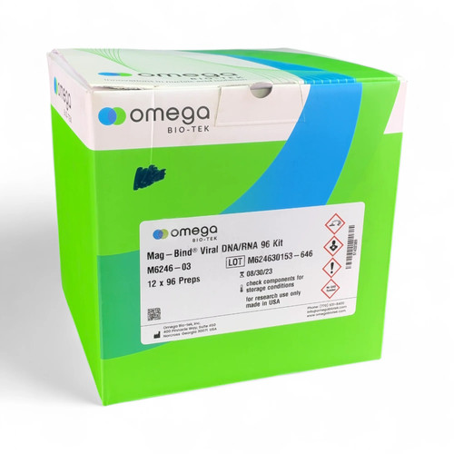 Omega Bio-tek Mag-Bind Viral DNA/RNA 96 Kit 12 x 96 Preps M6246-03 (Best Offer!)
