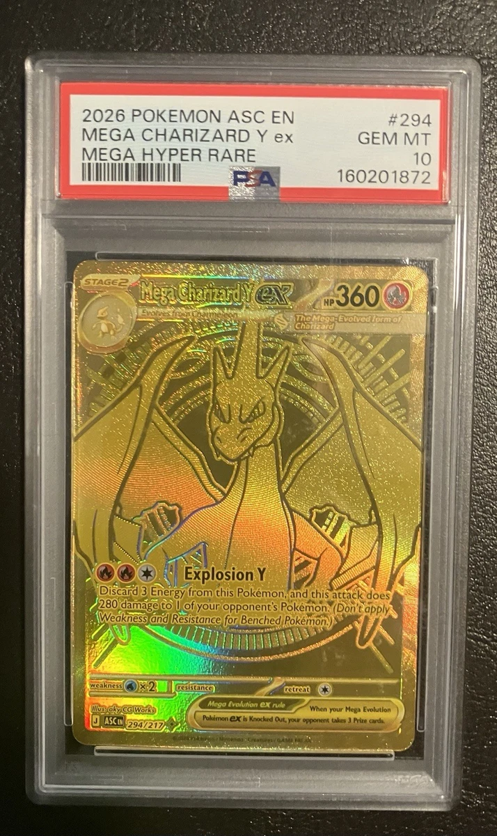 Mega Charizard Y Ex 294/217 Me: Ascended Heroes for sale | eBay