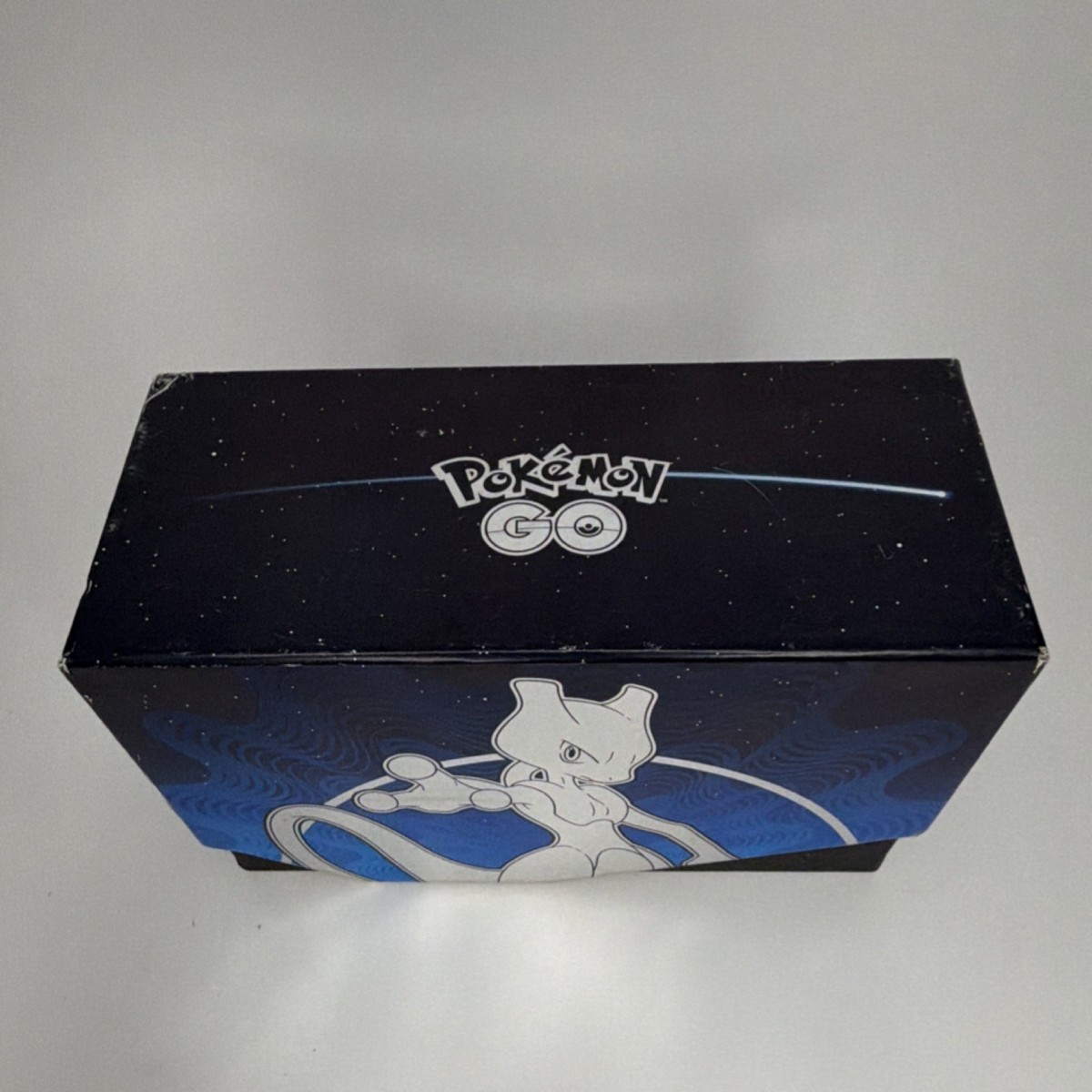 Pokémon GO Mewtwo Deck Box Blue Black Storage Case Pokémon TCG 037