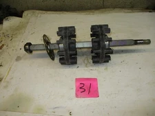 1987 Yamaha Excel 3 340 Snowmobile Front Axle /Track Drive Sprockets