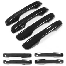For Honda CRV CR-V 2023 Gloss Black Car Side Exterior Door Handle Covers Trim