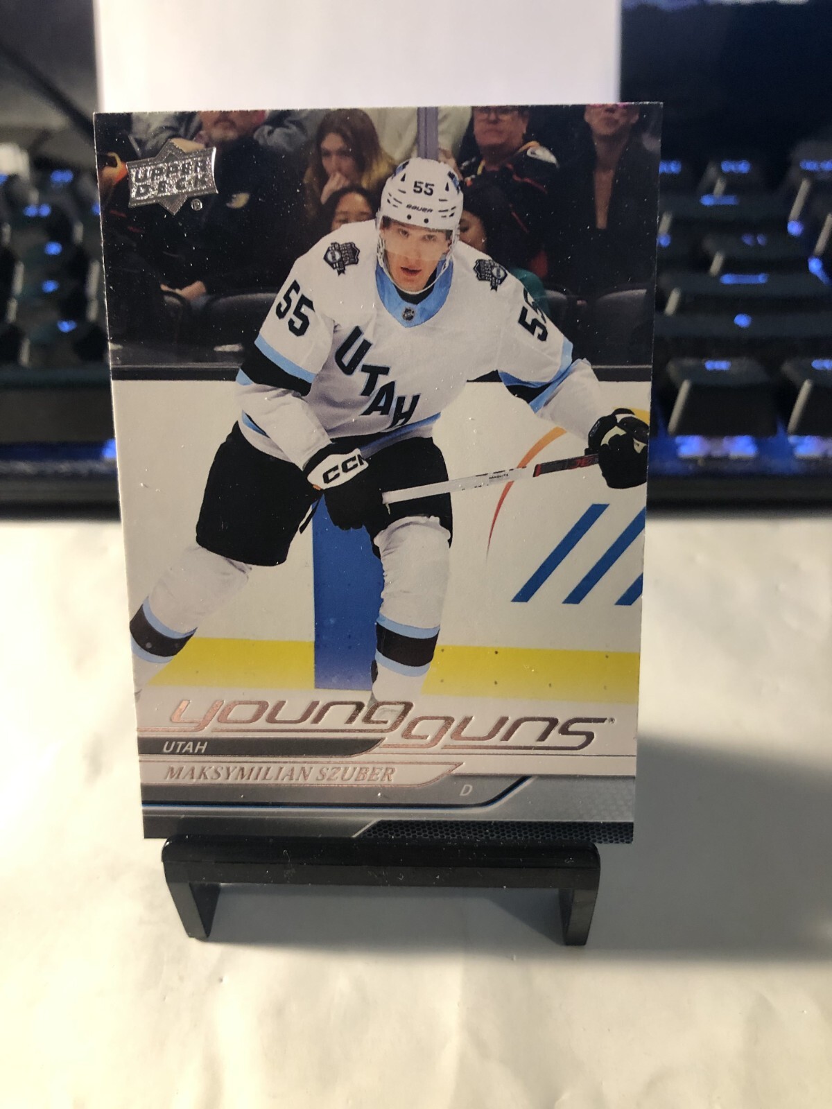 2024-25 Upper Deck #456 Maksymilian Szuber Rookie Young Guns Utah RC