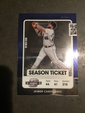 2021 Contenders Baseball Jeimer Candelario Optic Insert Detroit Tigers 