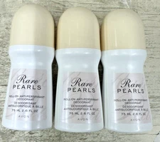  Womens Avon Rare Pearls  Deodorant Antiperspirant 2.6 fl.oz 75ml Set of 3