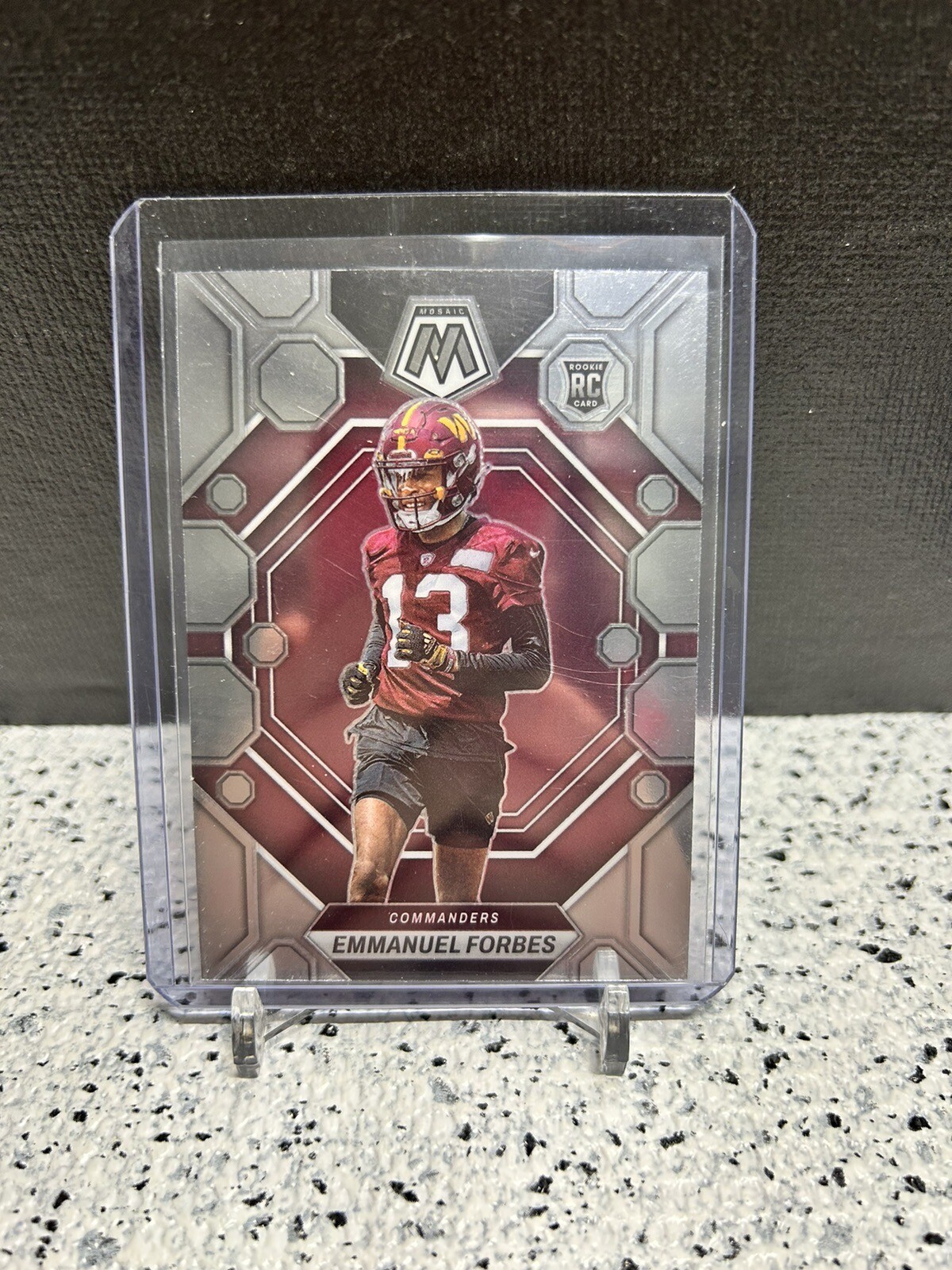 2023 Panini Mosaic💥Emmanuel Forbes💥 RC Base#319 Washington Commanders