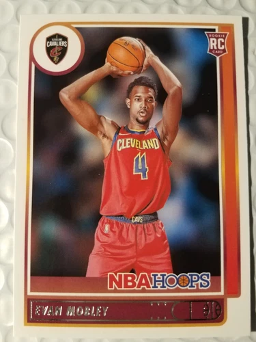 EVAN MOBLEY CLEVELAND CAVALIERS 2021-22 Panini NBA Hoops Basketball #234