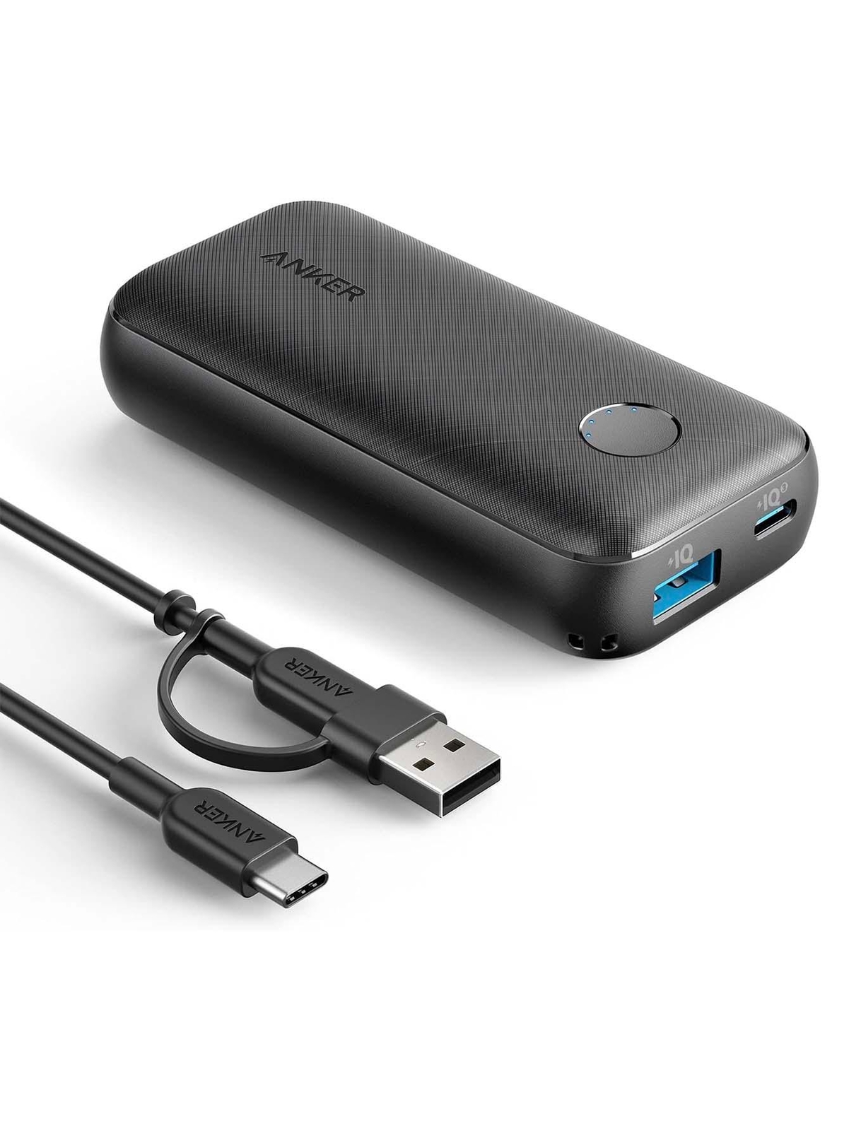 Anker Portable Charger, 10000mAh Power Bank with USB-C Power Delivery (25W), Pow