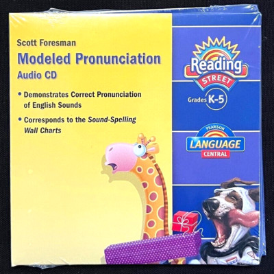 K - 5th Grade - Reading Street - MODELED PRONOUNCIATION Audio CD (2010, Pearson)