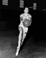 Ken Murray Of The Baltimore Bullets Poses Old Basketball Photo