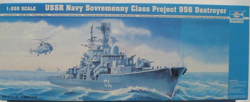TRUMPETER USSR Sovremenny class 956 Destroyer + White Ensign Photo-Etched 1:350 - Picture 3 of 10