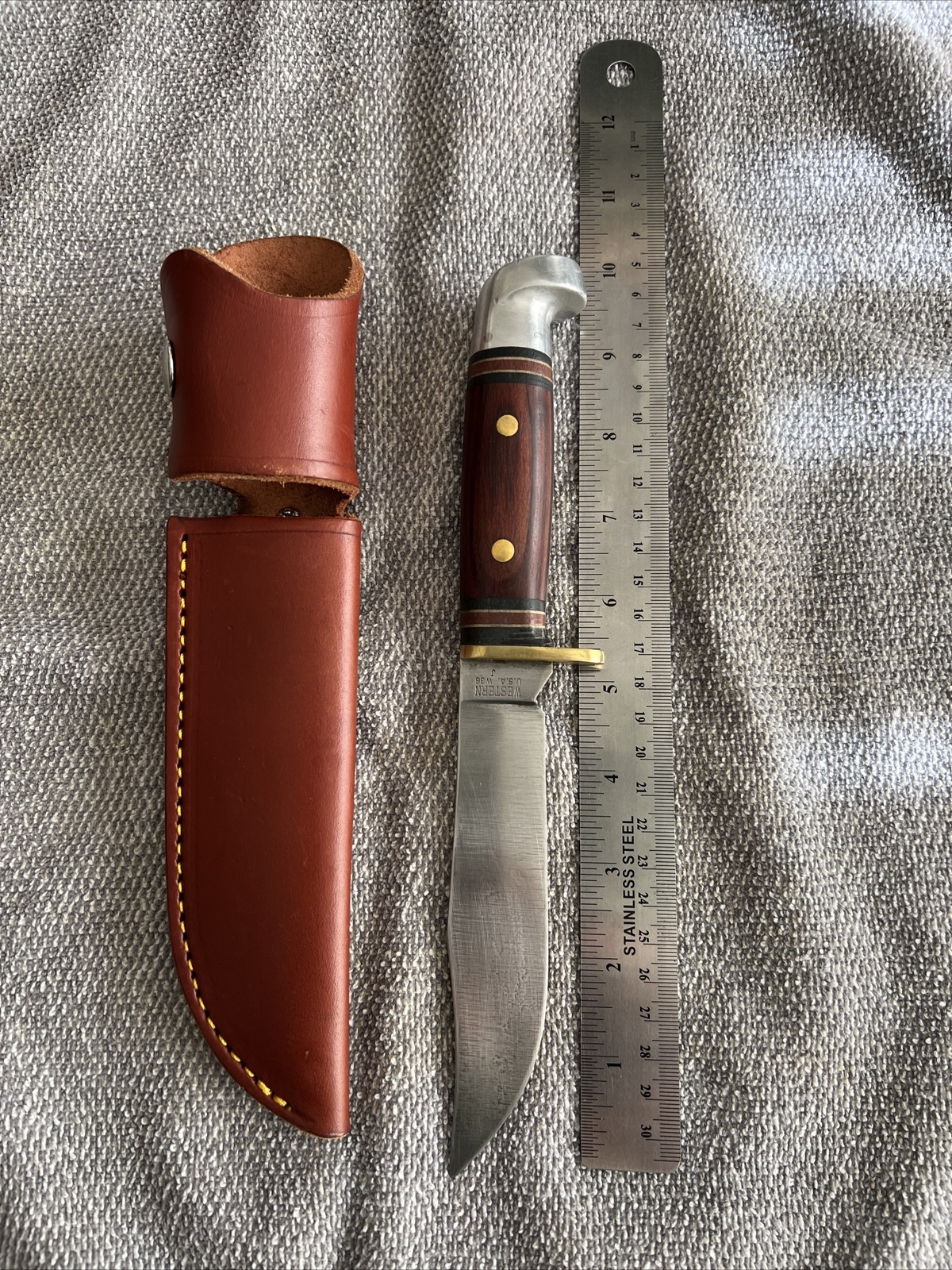 VINTAGE WESTERN USA KNIFE Model W36 eBay