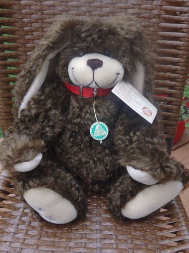 Hermann German Mohair Long Ear Rabbit Limited Edition #69 of 1000! Mint ...