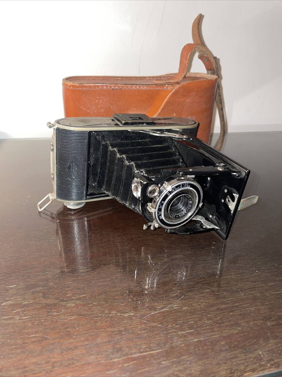 アンティークカメラ AGFA BILLY POST-WAR AGFA BILLY-RECORD ll FOLDING CAMERA W 10.5CM F/4.5