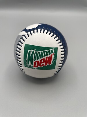 1998 Seattle Mariners Jay Buhner Mountain Dew Fotoball Ball Vintage