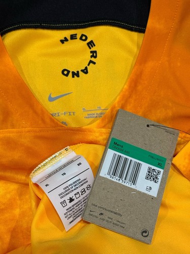 2022/23 Netherlands Home Jersey #25 Xavi Simons XL Nike Soccer Holland Kit - Picture 5 of 21