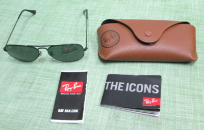 Like new rayban aviators polarized comes with black case s-l400.jpg main image 3