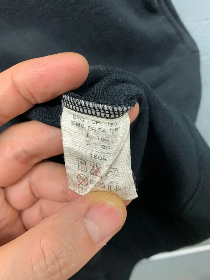 Moschino Dress Junior Girls Size 160 14-16 Black Logo Front Casual Sleeveless - Image 4 of 4