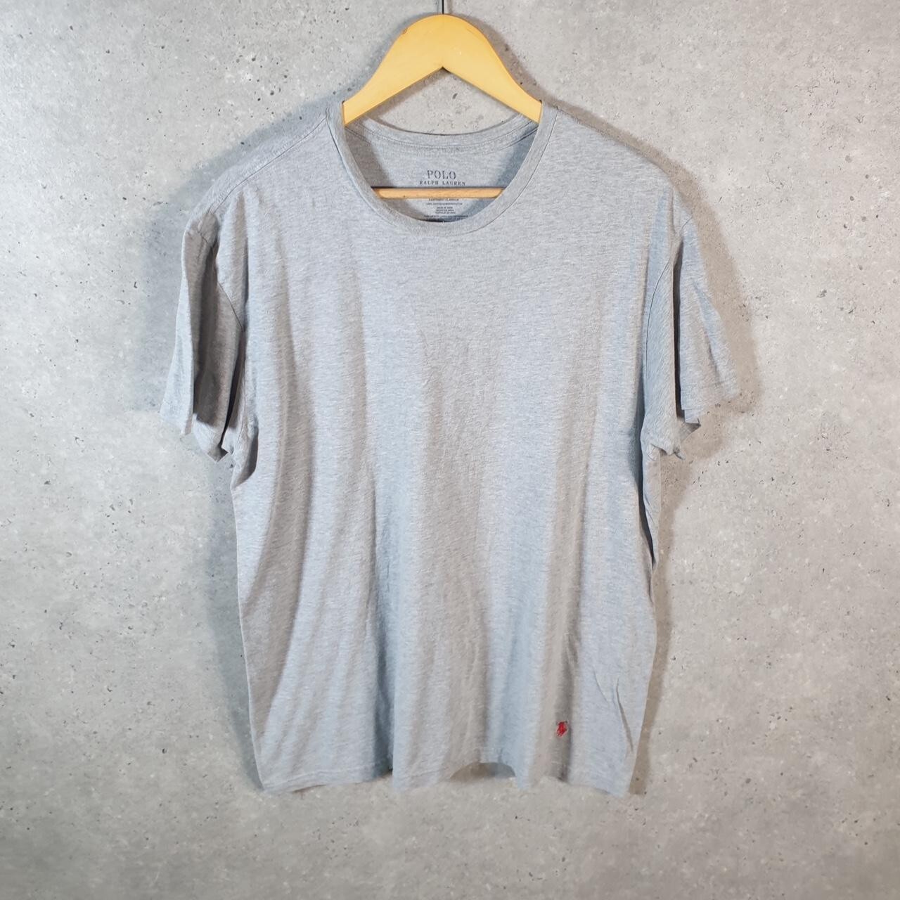 Polo Ralph Lauren vintage uomo grande grigia ricamata vestibilità classica pony