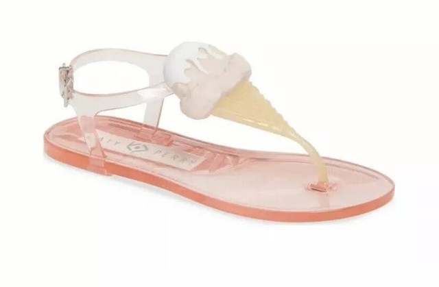 katy perry sundae flat jelly sandals