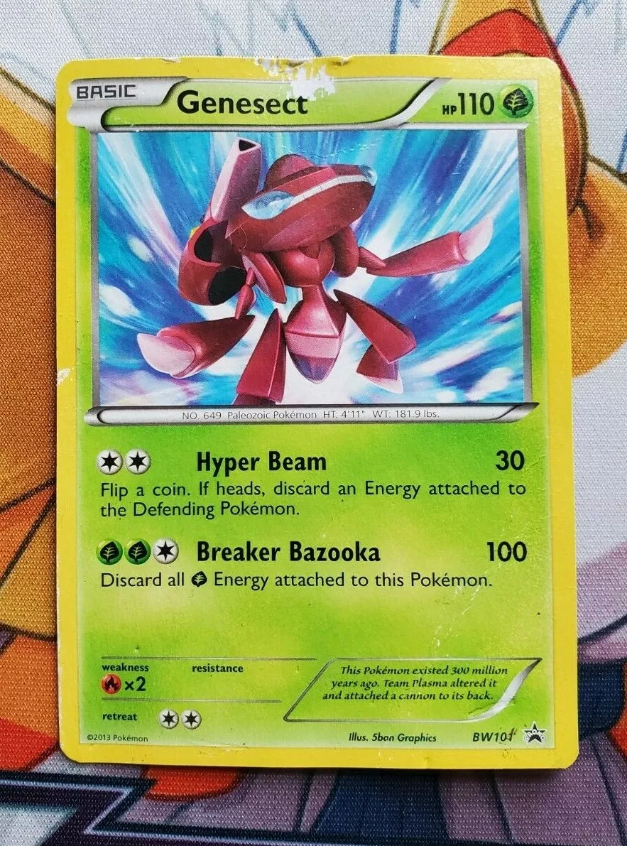 Pokémon Card Game - Genesect - Pin - Pokémon TCG Black & White Series Merchandise - Pokémon TCG Pin - Shiny ver., Akai Genesect (The Pokémon Company International)