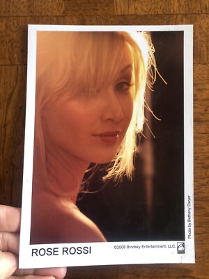 Rose Rossi Vintage Rare 5x7 Color Press Photo | eBay