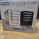 New ListingIcy Dock Icycube 4-Bay external 2.5†& 3.5†Hdd Enclosure up to 6Gbps