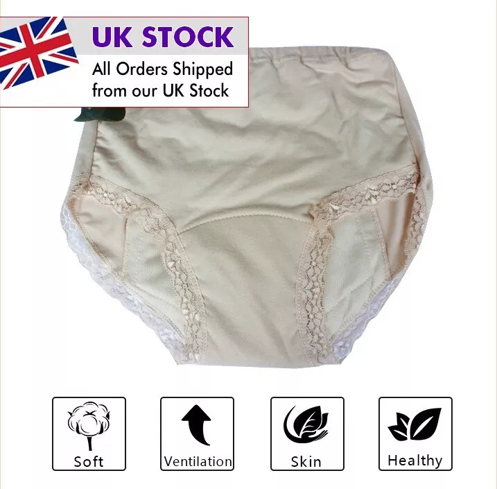 Underwear Reusable Incontinence Panty Incontinence Panties ALL SIZES