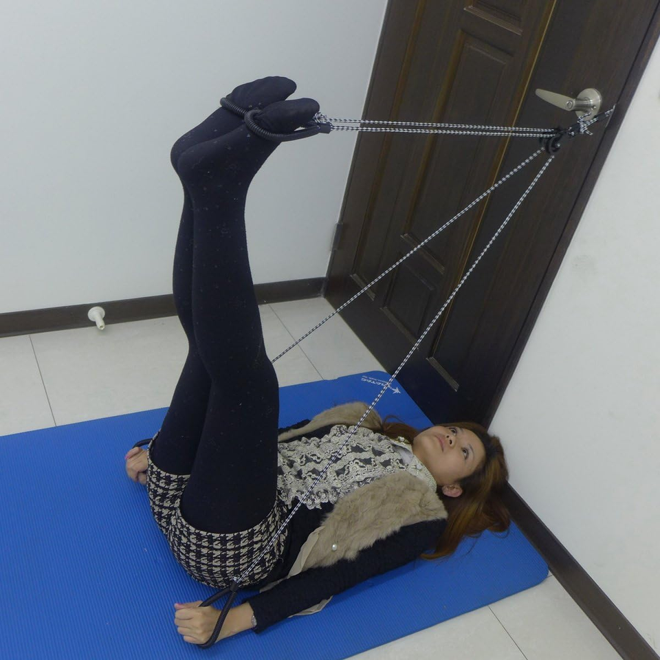 Fitness Pilates Door Knob Rope Exerciser eBay