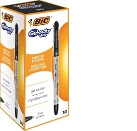 Bic – Penna Bic Gelocity Stic Nera Cf.30