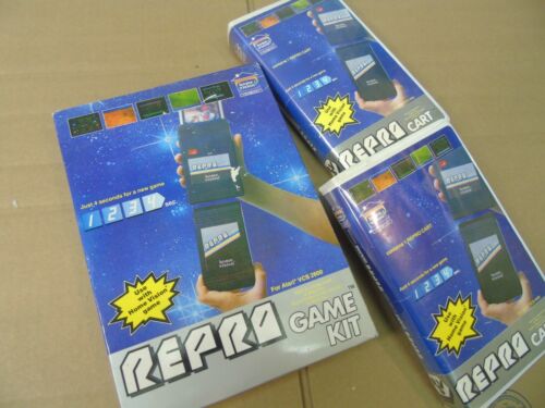 ReproCard Repro Card Copy Cart Complete Atari 2600 Video Game System Cuttle Cart - Zdjęcie 1 z 8