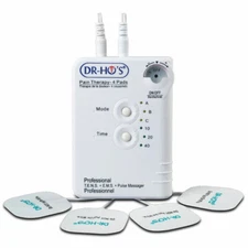 2025 Portable New Dr. Ho's Pain Therapy System 4 Pad Professional T.E.N.S Device