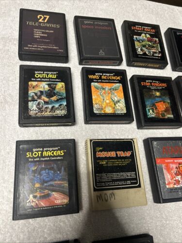Untested Lot Of 17 Atari 2600 Game Cartridges - UNTESTED - Picture 4 of 12
