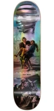 2021 Madness Skateboards (Defunct) Trey Wood Pro Model Holographic Chrome Finish