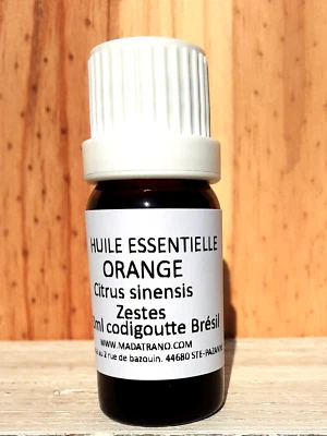 Huile Essentielle Orange douce 30ml pure naturelle
