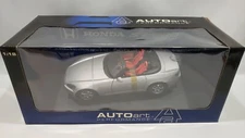 NEW AUTOart 1/18 HONDA S2000 LH DRIVE SILVER RARE AMERICAN VERSION MINT AP1
