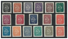 Portugal 1943 Caravel Definitive Set/17 Stamps Scott 615/31(Mi.646/62) MUH 19-22