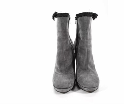 SALE!! Marc By Marc Jacobs Gray Suede Boots- Size 39.5